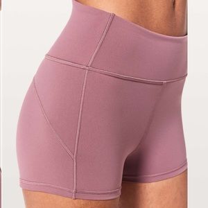 Lululemon In Movement Short Everlux Sz 6
